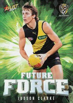 2024 Select AFL Footy Stars - Future Force Green #FFG67 Judson Clarke Front